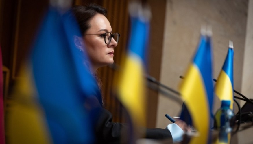 Пленарне засідання Верховної Ради під час голосування за відставку уряду Юлії Свириденко