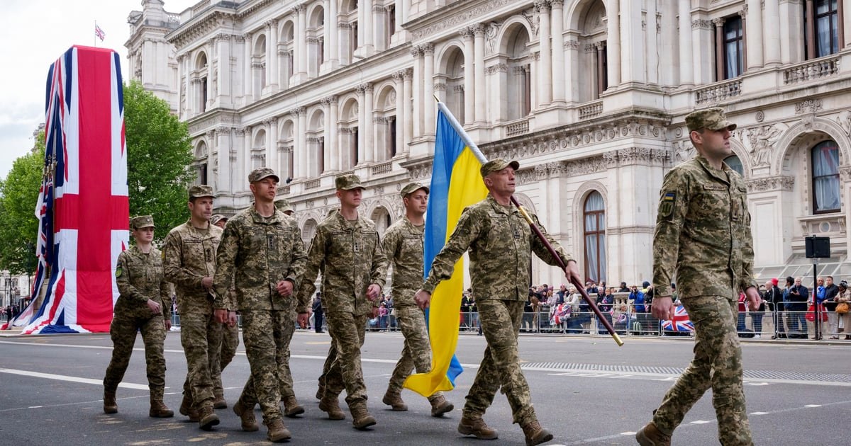 Українські військові під час навчань у Великій Британії (ілюстративне фото)