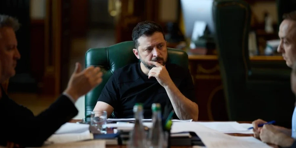 Володимир Зеленський під час відеозвернення
