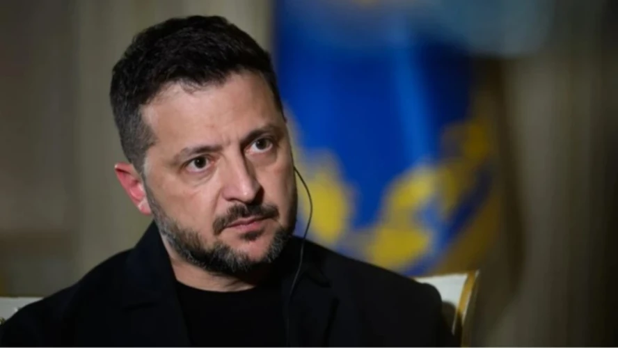 Президент України Володимир Зеленський під час заходу в Києві, 4 жовтня 2026 року (REUTERS/Thomas Peter).